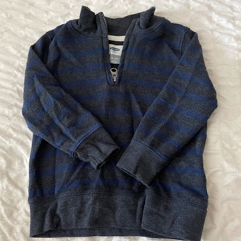 Old Navy EUC Half Zip Sweater 18months-24months